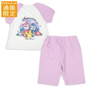 【通販限定】[ベビー]半袖パジャマ　アンパンマン　パープル