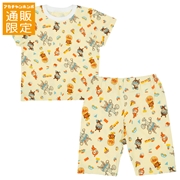 【通販限定】[ベビー]総柄パジャマ　アンパンマン　イエロー