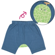 【SALE】おしりフルーツパンツ　ブルー