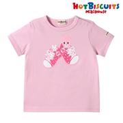 【SALE】[キッズ] Ｔシャツ ラベンダー[ミキハウス　ホットビスケッツ]