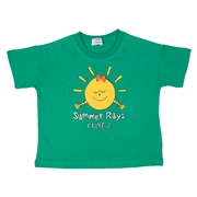【SALE】[ベビー]ＩＬＯＶＥＪＴシャツ　グリーン