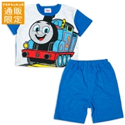 【通販限定】[キッズ]半袖パジャマ　フェイスプリント　トーマス