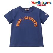 [ベビー] Ｔシャツ ネイビー[ミキハウス　ホットビスケッツ]