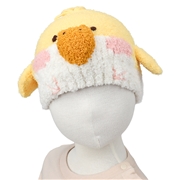 [48~50cm]ニット帽　アニマルモコモコ　かぞく　オカメインコ
