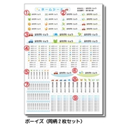 オーダーお名前シール　耐水タイプ　ボーイズ