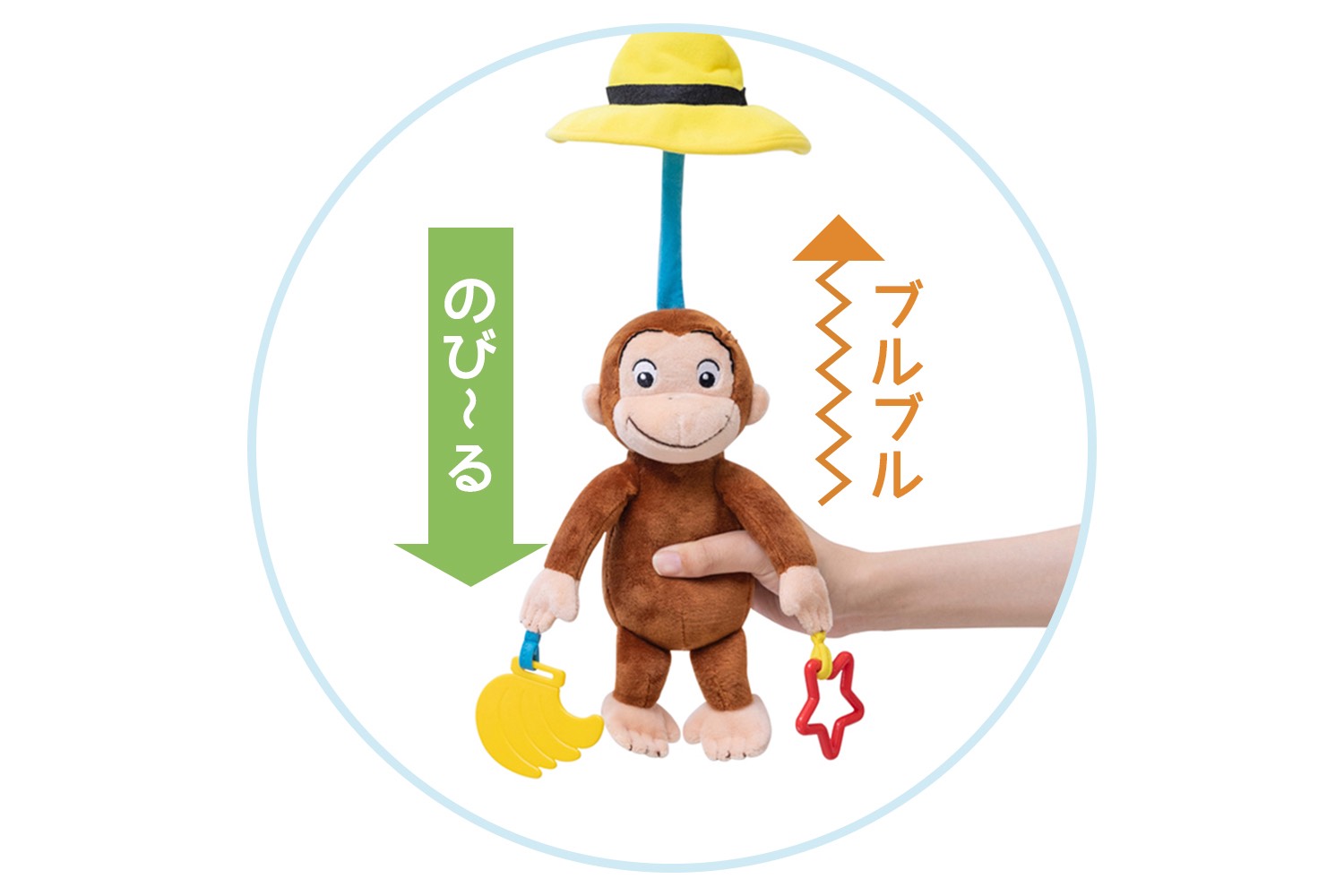 おさるのジョージ　ブルブルトイ