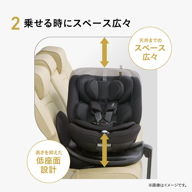 2.乗せる時にスペース広々