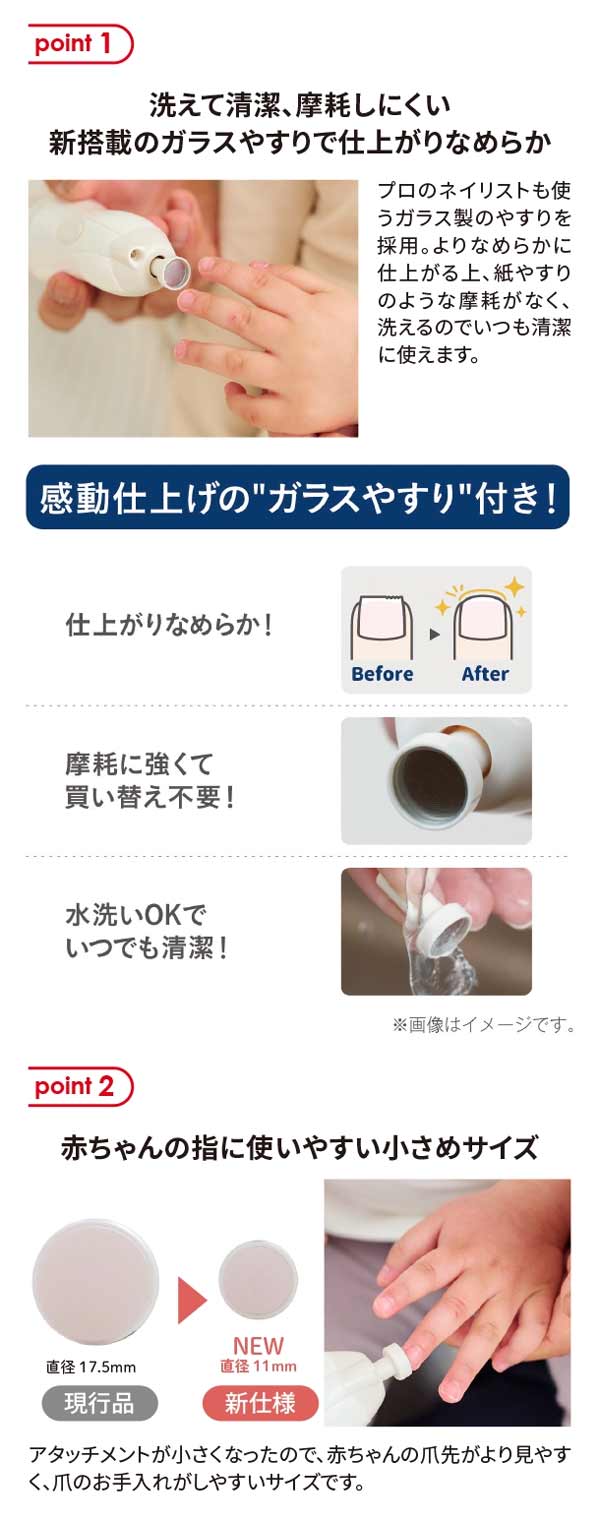 コンビネイルケアプレミアムモデル限定ガラスやすりでつるすべ