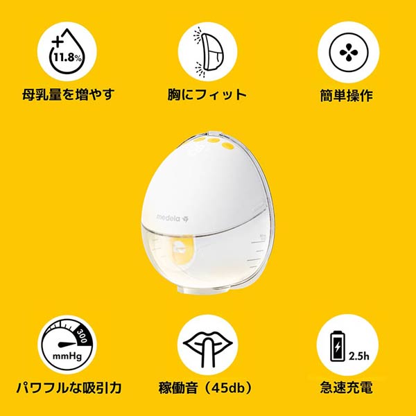 メデラ　モーションインブラ片胸用特徴
