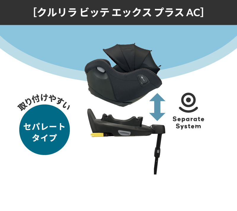 Aprica(アップリカ)  クルリラビッテ エックスプラスAC 2026年モデル