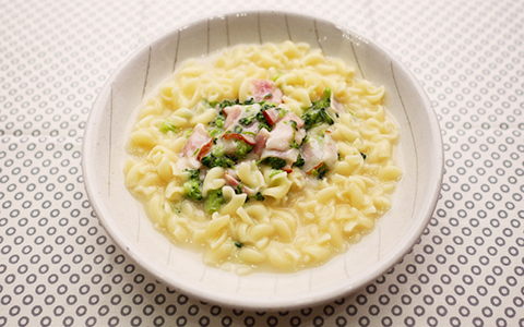 とろ～りチーズパスタ